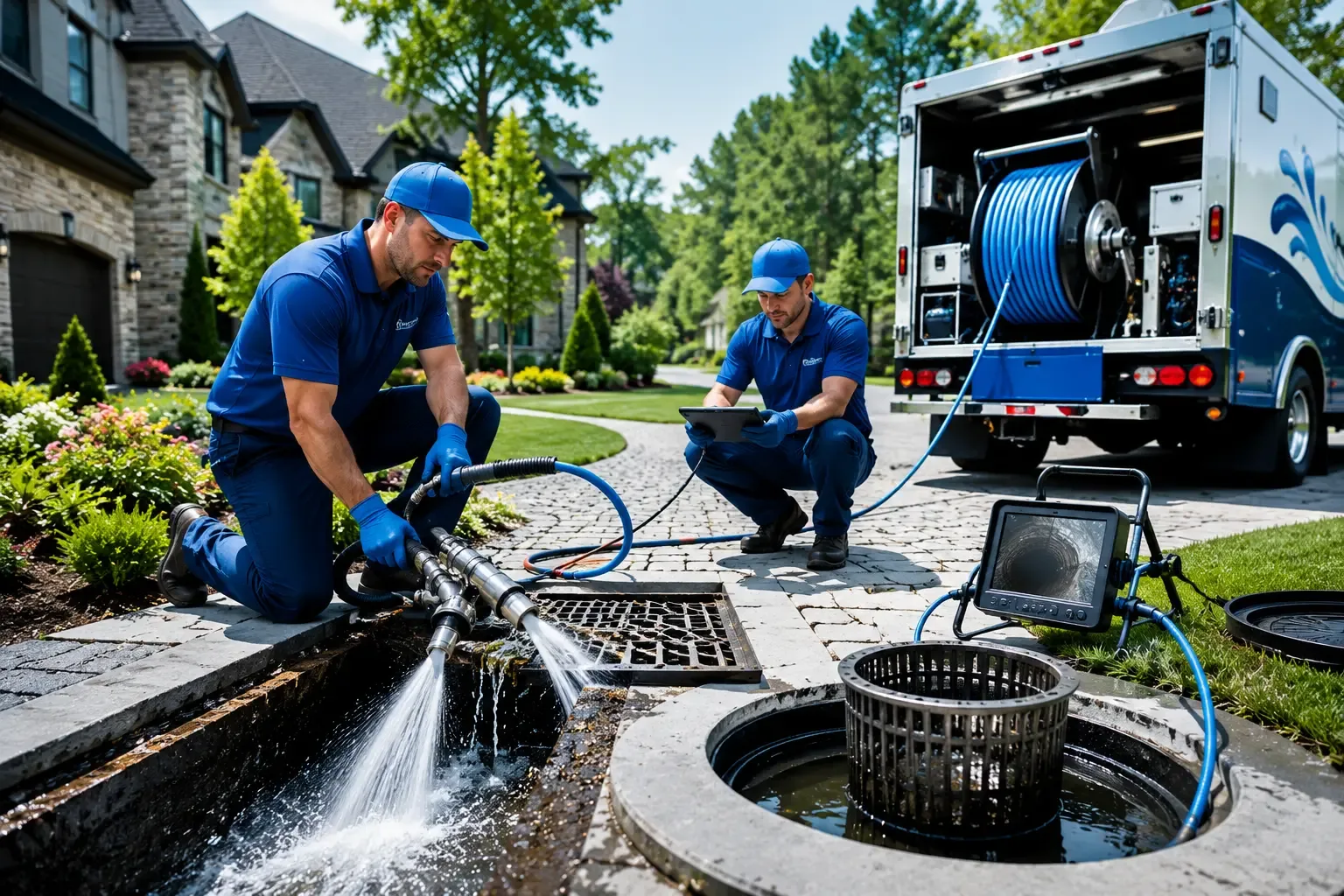 Local outdoor drain cleaning professionals in Ozawkie, KS